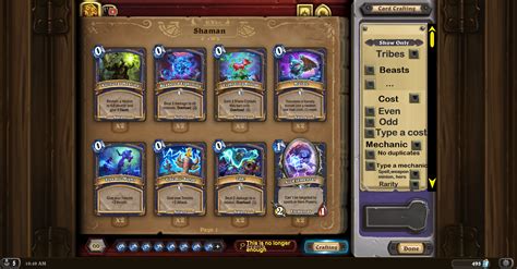 card search hearthstone|hearthstone search for disenchantable cards.